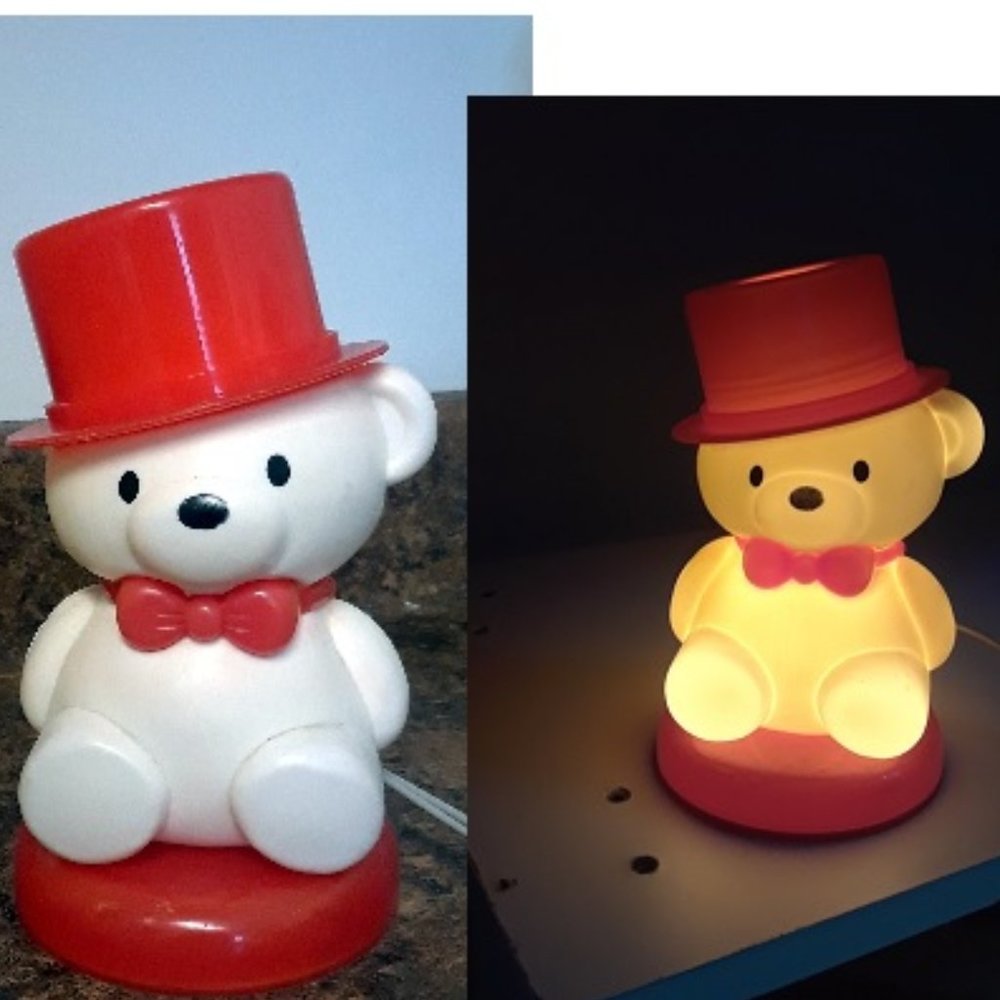 Little Cute Polar Bear Silicone Night light